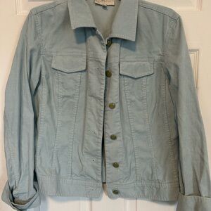 Talbots Blue Jean Jacket Classic Denim Style